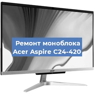 Замена usb разъема на моноблоке Acer Aspire C24-420 в Перми